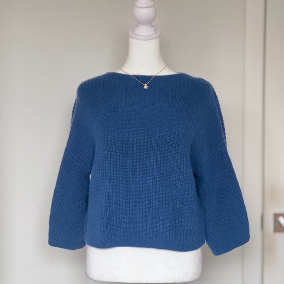 Club Monaco Dark Blue Pullover Sweater - Picture 1 of 10